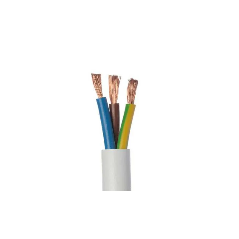 [C003] câble ho5vvf 3g 2.5 blanc
