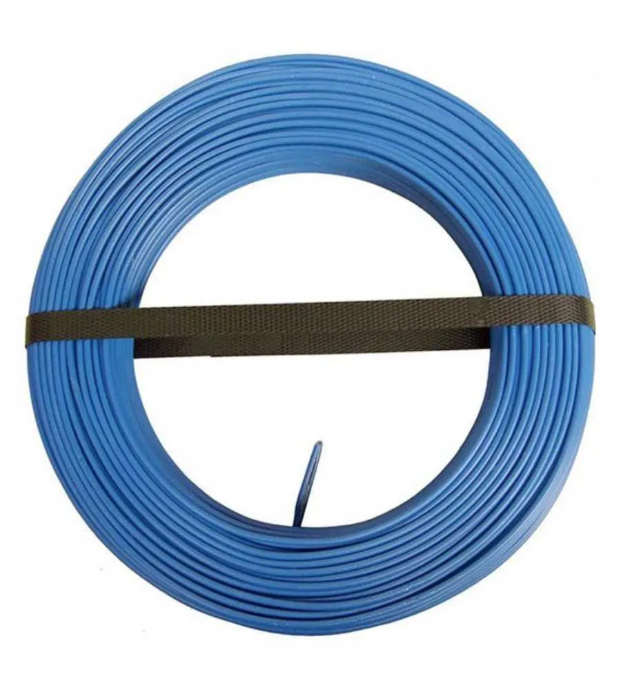 [CABLE H07V-U 1,5 BL] câble isolé rigide HO7 V-U 1.5mm² 450/750 V bleu