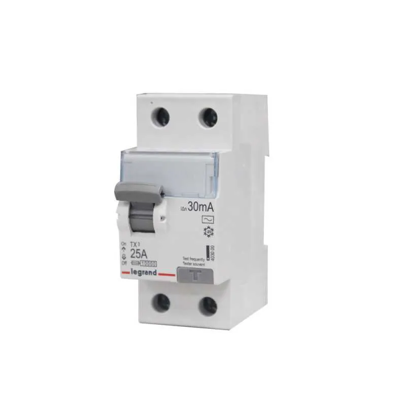 [ID 2P 25A 30MA] TX3 interrupteur différentiel 2P 25A AC 30MA MONO