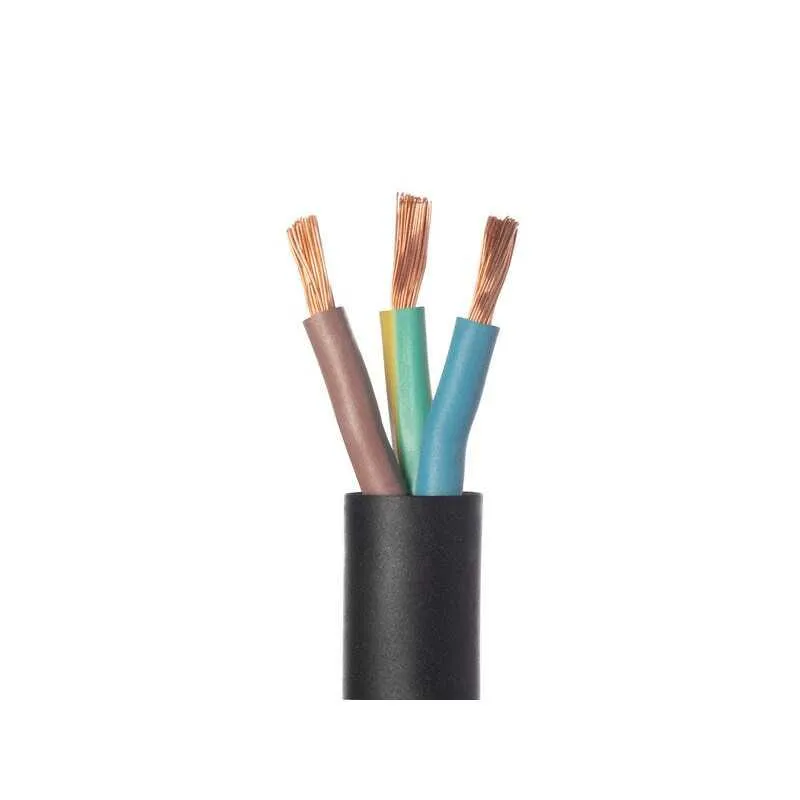 [CABLE 3G2,5 HO7RN] Cable electrique 3G 2.5mm² h07rn-f  noir 
