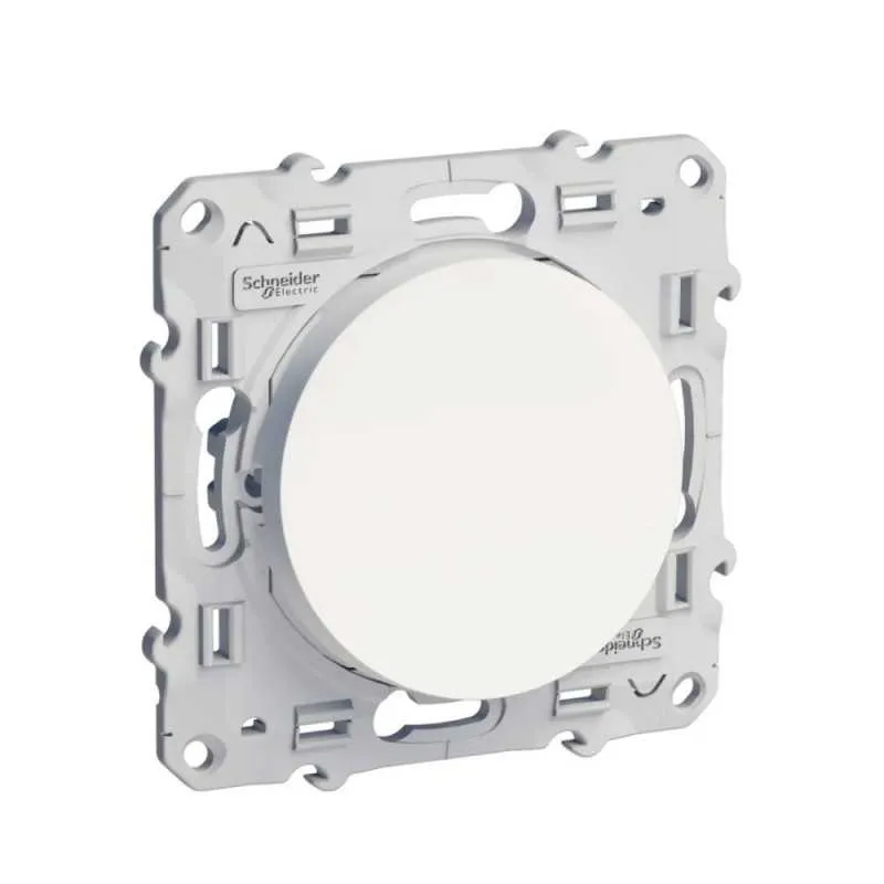 [INT001] Va-et-vient ODACE 71x71x33,6mm 10A 250 V~ blanc NRS