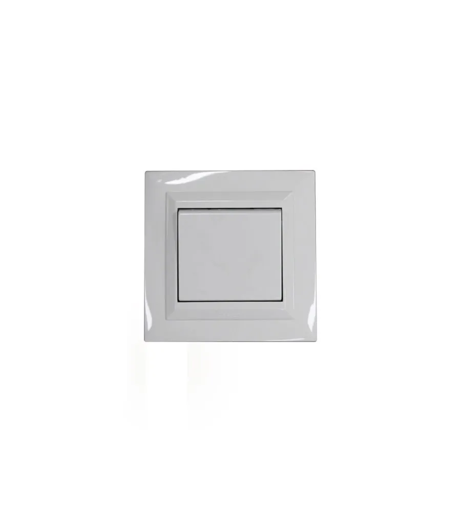 [INT007] Interrupteur bouton poussoir touche large complet