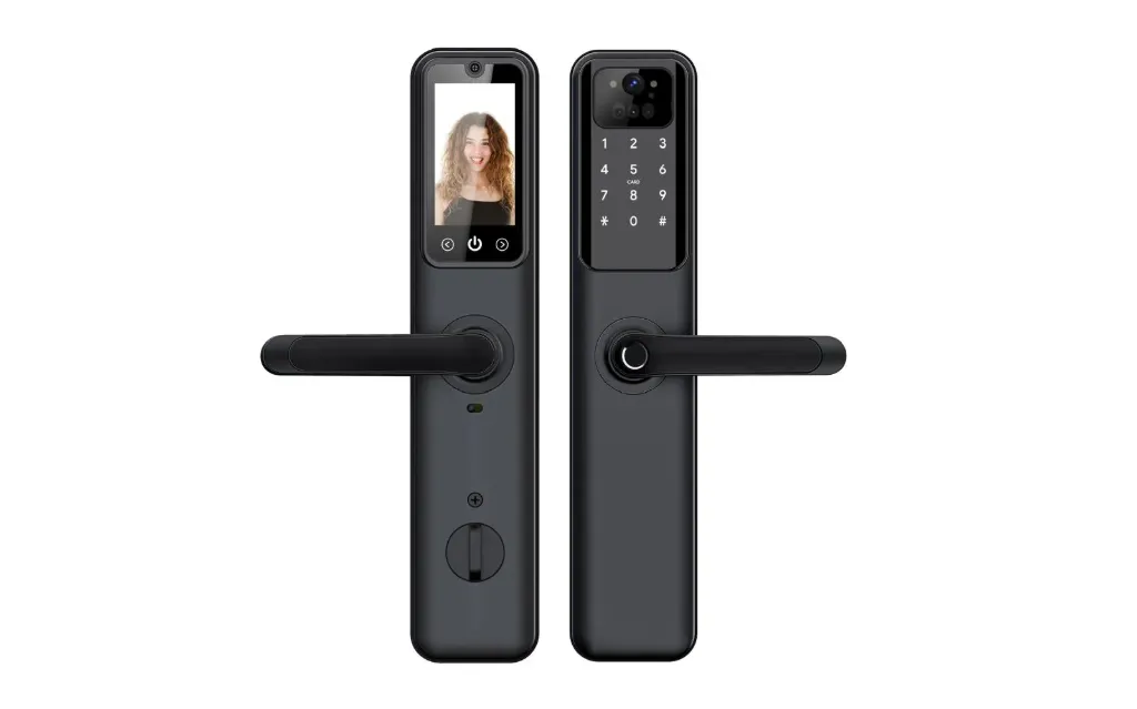 Serrure Électronique Intelligente Tuya Wifi ou TTlock Ble App, Verrou de Porte Biométrique Étanche à Empreinte Digitale, Code, Carte, Sans Clé