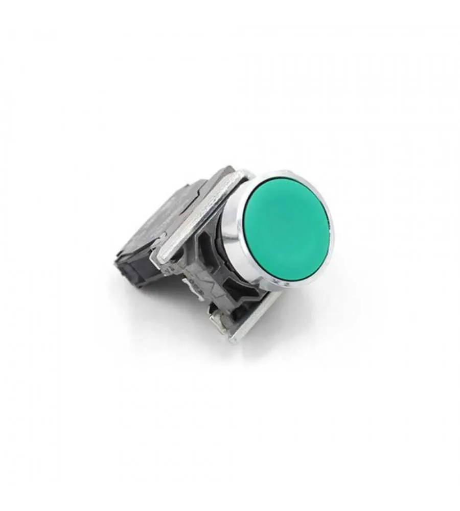 Bouton poussoir à  impulsion affleurant Harmony XB4 vert ?22 NRS